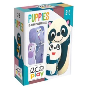 Headu Ecoplay - Puzzle-Uri Animalute Cu Pui Headu - 1